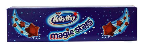 Milky Way Milk Chocolate Magic Stars Christmas Tube 99g - Piece of UK