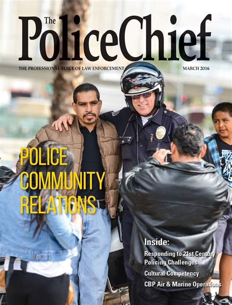 IACP Police Chief Magazine Before TGD Gallery