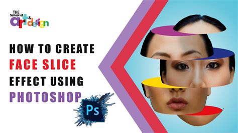 How To Create Face Slice Effect Using Adobe Photoshop Cc Youtube