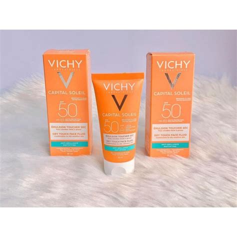 Vichy Capital Soleil Spf50 Emulsion Toucher Sec Anti Brillance 50ml