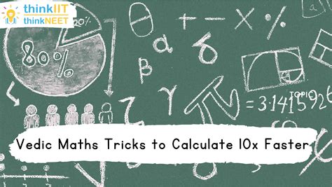 Vedic Maths Tricks To Calculate 10x Faster ThinkIIT ThinkNEET