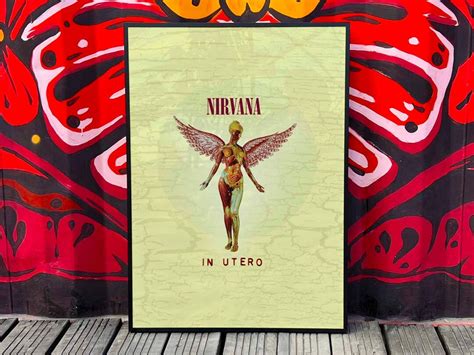 Nirvana in Utero Album Cover Poster fac - Etsy