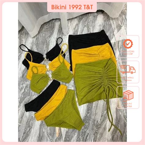 bikini sét món khoen sừng trâu hót hít Shopee Việt Nam