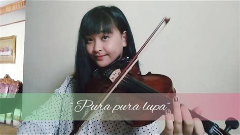 Pura Pura Lupa Mahen Violin Cover By Amelia Rey Youtube