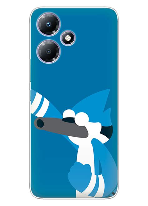 Чохол для Infinix Hot i Regular Show Звичайне шоу переможний клич Мордекая Вектор арт