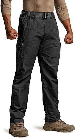 Amazon Cqr Pantalones T Cticos Tipo Cargo Para Hombre Tejido