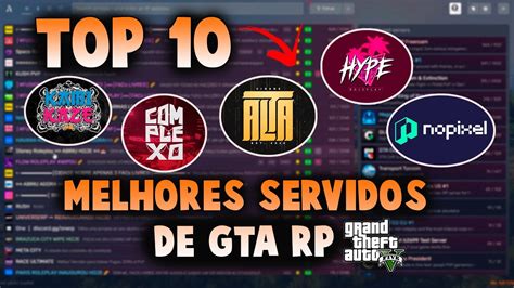 Top 10 Melhores Servidores Para Jogar Gta Rpfivem 2023 Youtube