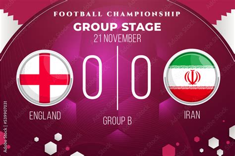 FIFA World Cup 2022. Group stage match results template of world ...