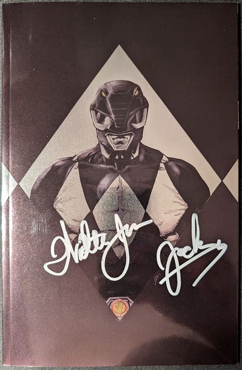 Mmpr 30th Special Signed By Walter Jones — Santana Collectibles