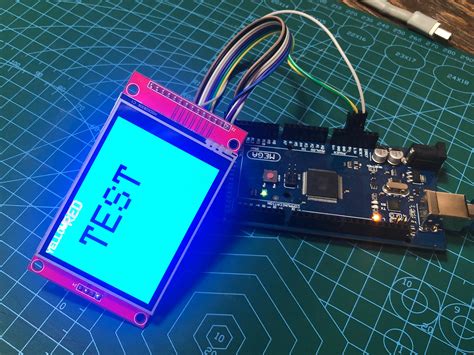 Tutorial For Ili Tft Lcd Sd And Arduino Mega Part Arduino