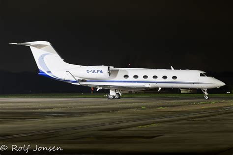 G Ulfm Gulfstream G Pen Avia Glasgow Airport Egpf Flickr