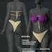 DIY Bandeau Bikini Top Sewing Digital Pattern Women S Swimsuit Sewing Pattern US 2 16 EU 36 48