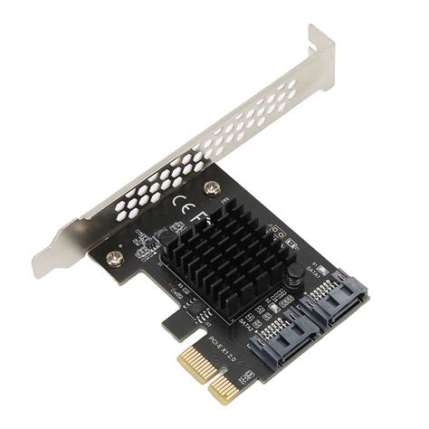 PCIe To SATA 3 0 Expansion Card 6Gbps Transmission Stable Plug And Play