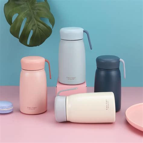 Jual TUMBLER TERMOS MINI YAO YAO INSULATED MUG VVACUUM CUP HOT COOL 350 ML STAINLESS STEEL 304