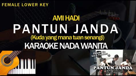 Pantun Janda Karaoke Nada Wanita Valviandi Version Reggae Ska