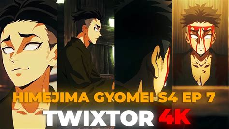 Himejima Gyomei S4 Ep 7 Twixtor Kimetsu No Yaiba Youtube