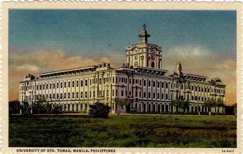 University Of Santo Tomas Manila Archival Photograph Or P Flickr