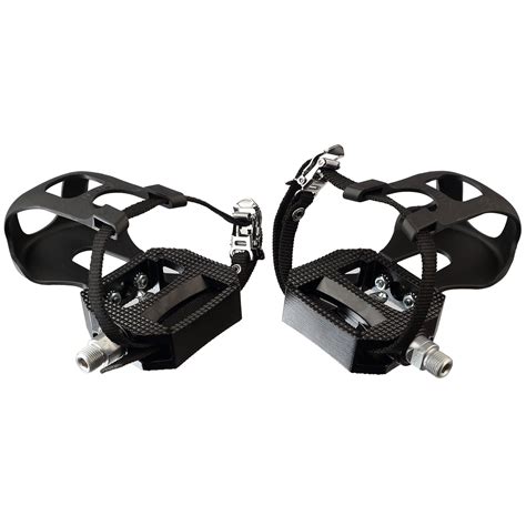 Toe Cage and Straps for Bike Pedals, Pair - Sportsmith