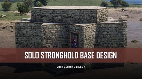 Solo Stronghold RUST Base Design - Solo Base Designs