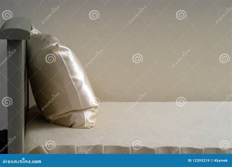 Hotel Bed Stock Image Image Of Bedding Home Headboard 12393219