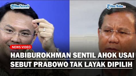 Habiburokhman Sentil Ahok Berani Sebut Prabowo Tak Sehat Hingga Tidak