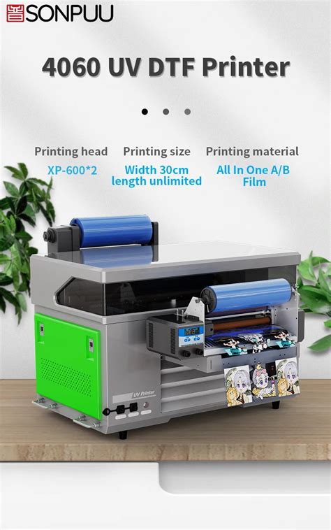 Latest Dtf Uv Printer For A B Film 2 In 1 Roll To Roll Inkjet Printers