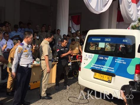 Luncurkan Aplikasi E Uji Emisi Anies Ini Akan Disambungkan Dengan