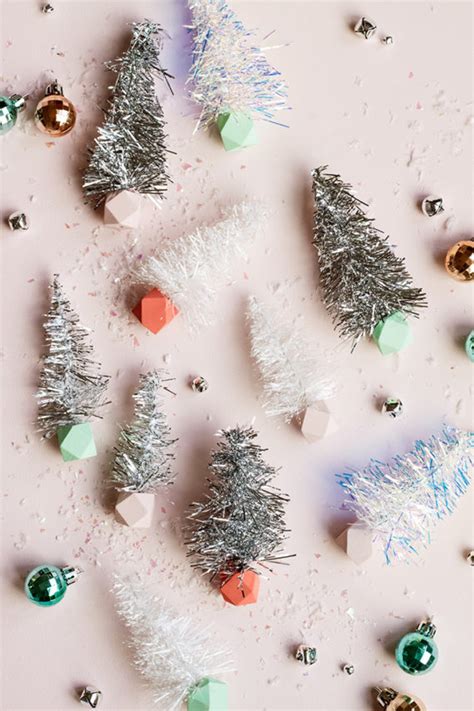 Easy Diy Tinsel Trees Handmade Charlotte