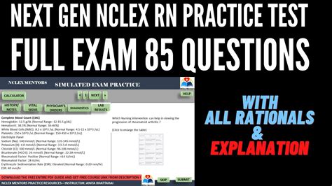 Nclex Rn Practice Test Nclex Rn Full Practice Exam Questions Must