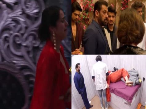 Bigg Boss 17 Promo Ayesha Khan Fainted While Crying Salman Khan Reached