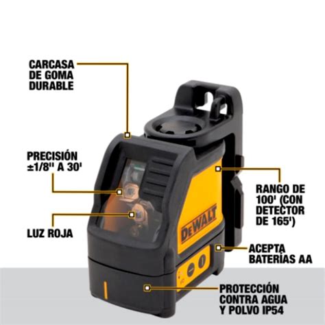 Nivel Laser Dewalt Dw K De L Neas Rojas Metros Vultec