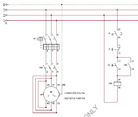 Arranque directo conexión triangulo Sim CADe SIMU Download