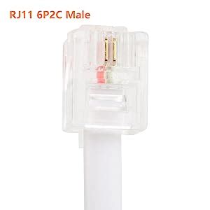 Uvital In Line DSL Filter Splitter In Line DSL Filter RJ11 6P2C Male