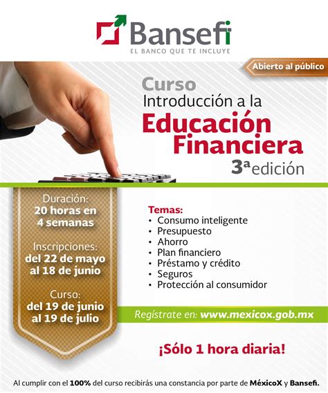 Curso Introducción a la Educación Financiera Banco del Ahorro