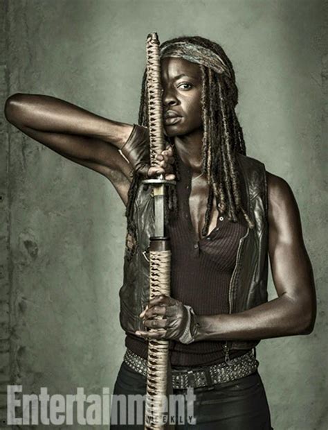 Entertainment Weekly Portraits ~ Michonne The Walking Dead Photo 39295746 Fanpop