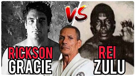 Mestre Relson Gracie Avalia Estreia De Rickson Gracie Contra Rei Zulu