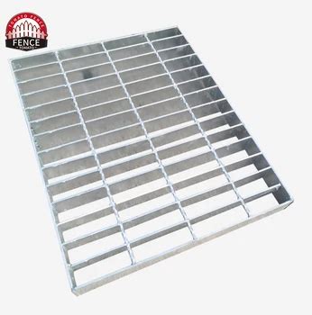 Hot Dip Galvanized Compound Bar Grating Steel Floor Grating With Checkered Plate For Catwalk