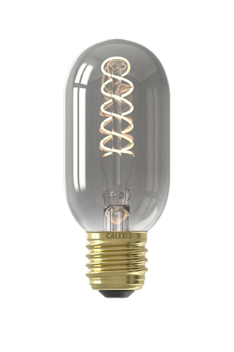 Calex Led Flex Filament Tubular 4w E27 Titanium Dimmable