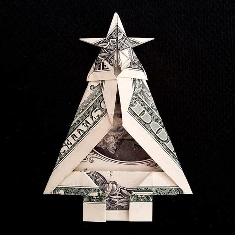 List Pictures Step By Step Money Origami Christmas Tree Updated