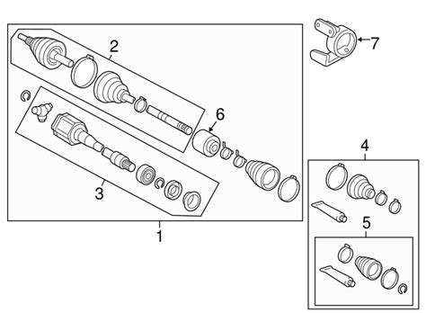 Toyota Camry 2007 Parts Diagram