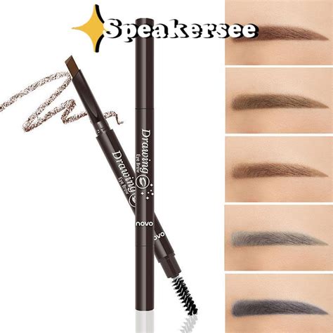 Jual Ready Stock Eyebrow Pensil 2 In 1 Waterproof Alis Drawing