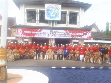 Pasilog Kodim 1013 Mtw Hadiri Giat Pelepasan Peserta Hari Sumpah Pemuda