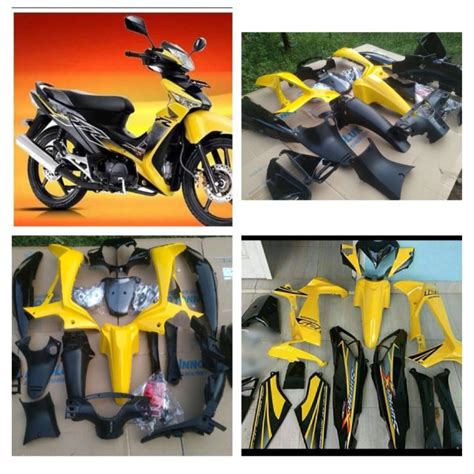 Jual Full Set Bodi Honda Supra X New Batman Warna Kuning Full