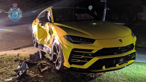 Reckless 14 Year Old Crashes Into Lamborghini Urus With Stolen Subaru