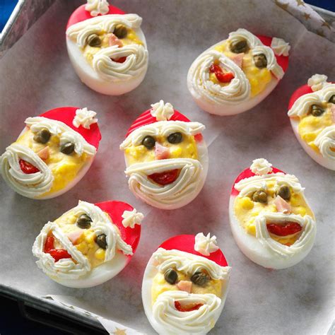 Santa Deviled Eggs Recipe: How to Make It