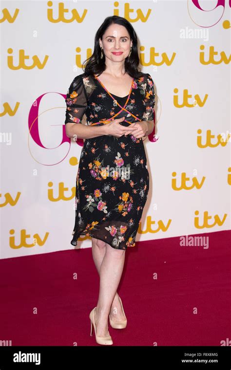 Laura Fraser Attends The Itv Gala Held At The London Palladium Stock