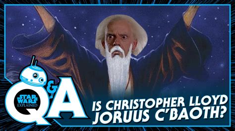 Is Christopher Lloyd Playing Joruus C Baoth In The Mandalorian Star