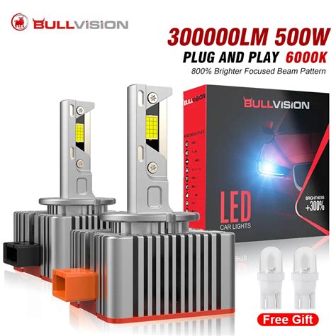 Bullvision D S D S Led Headlights Hid D S D S D S D S Lm W D R