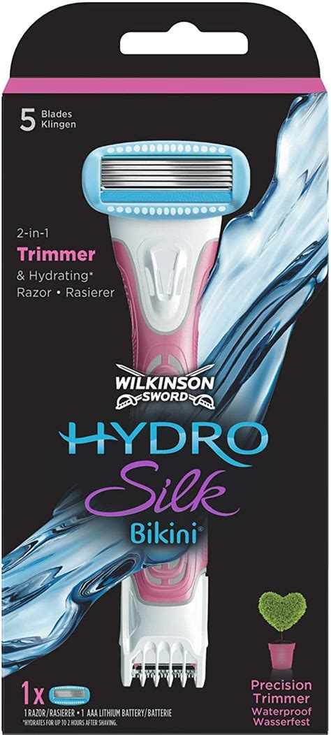 Wilkinson Sword Hydro Silk Bikini Maszynka Do Golenia Dla Kobiet Z Trymerem I Jednym Ostrzem