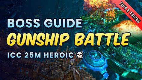 Gunship Battle 25man HC Boss Guide Icecrown Citadel YouTube